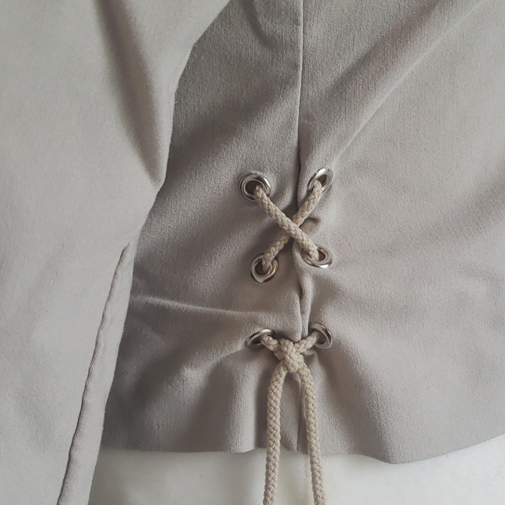 XS Y2K Fashion Bug jacket with side ties